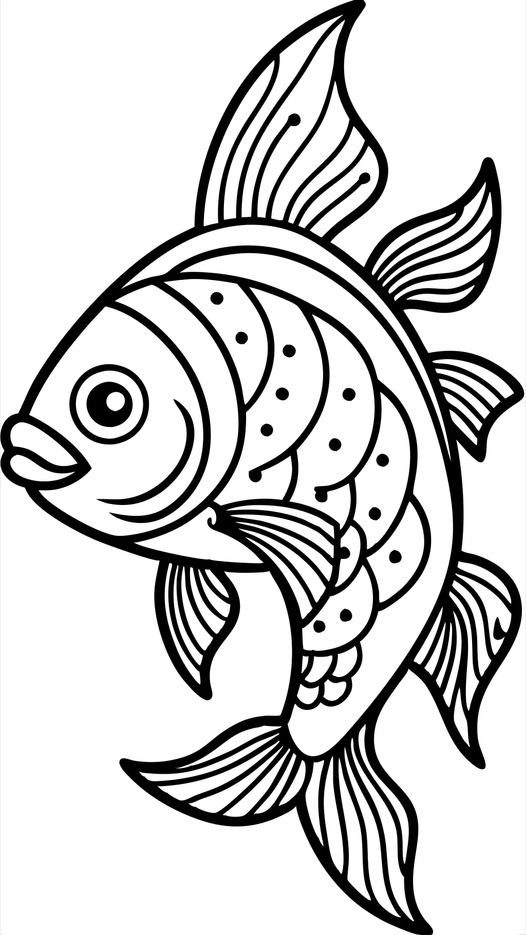 coloring pages for adults fish